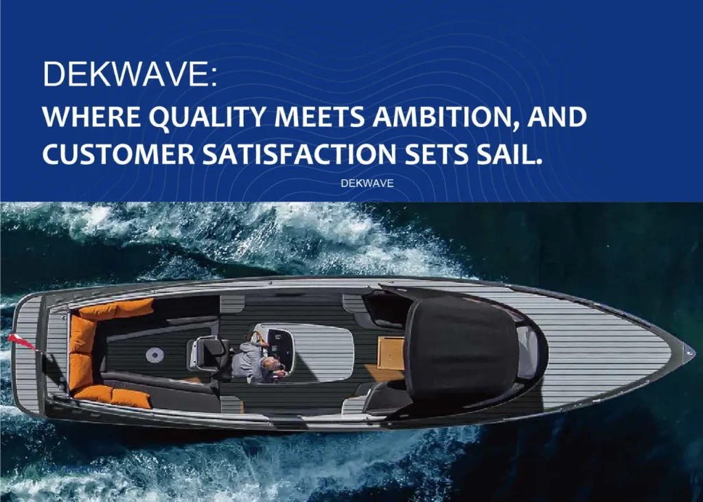 EVA boat decking in Seattle, Washington for commercial fleet