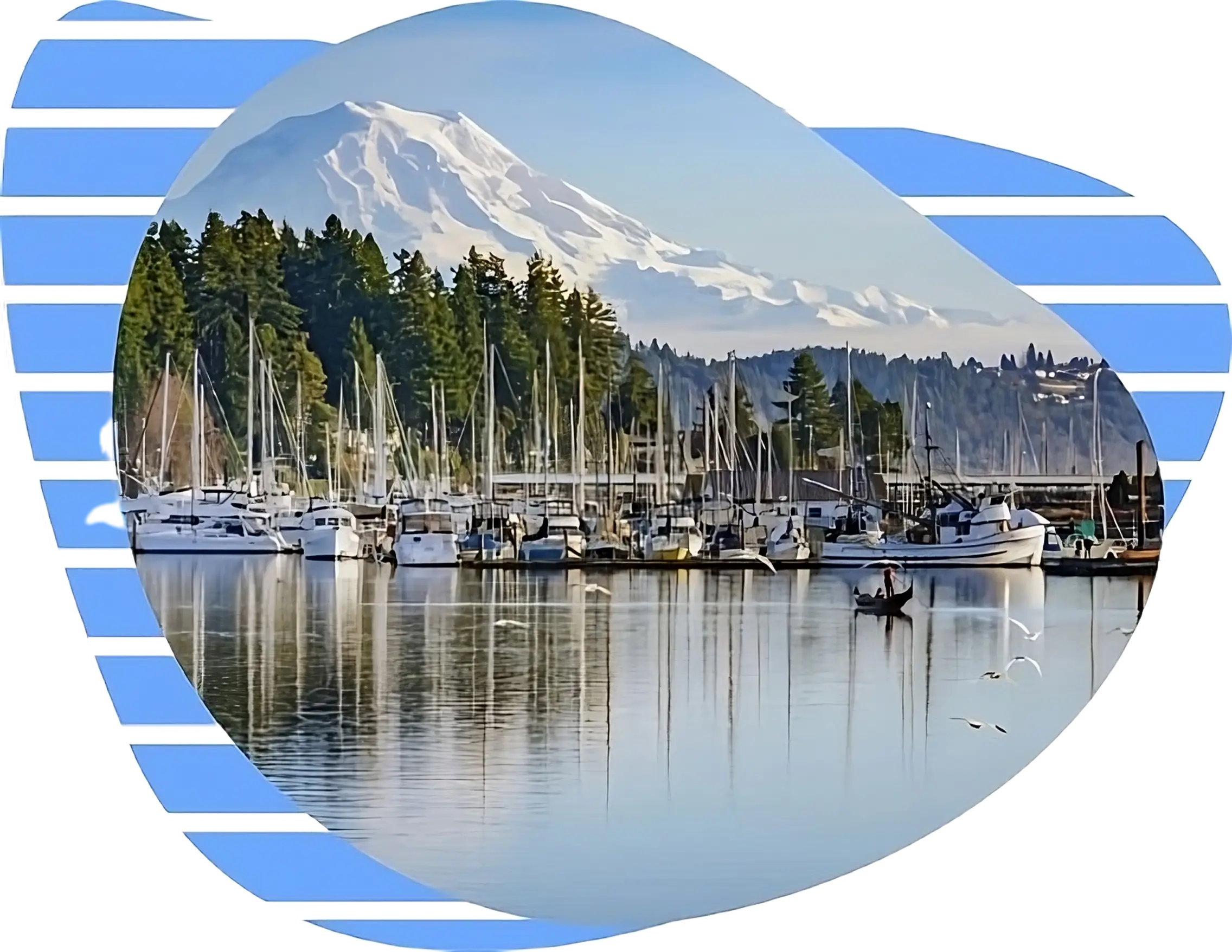 High-traction EVA boat decking in Seattle, Washington